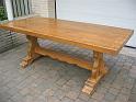 eiken tafel 88 x 200